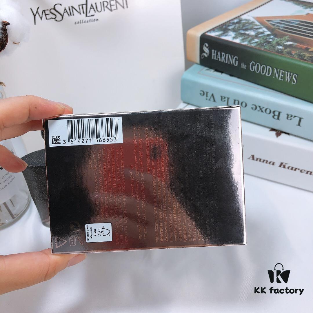 YSL Black Opium Women's Perfume 50ml - Counter Version with Full Set Packaging