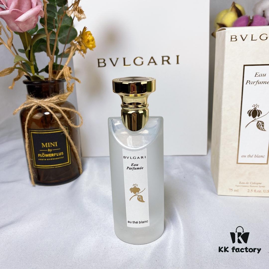 BVLGARI Bulgari White Tea Eau de Cologne for Unisex - Pure and Serene White Tea Aroma 75ml