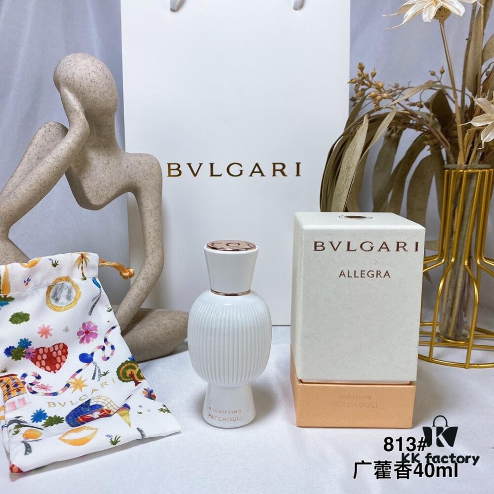 Alluring Patchouli 813 #40ml, BVLGARI Le Gemme Profumi di Parfum Intense Customized Personal Fragrance White Bottle 40ml