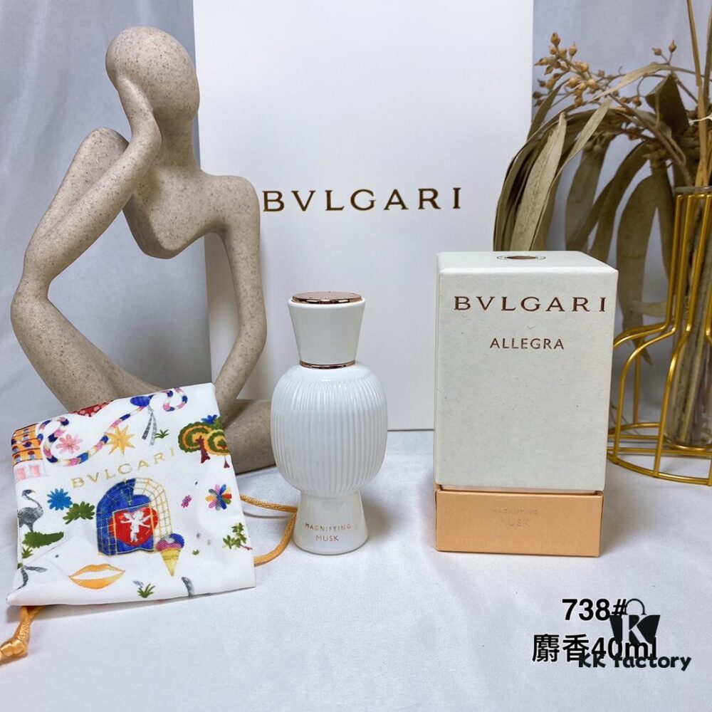 Gentle Musk 738# 40ml, BVLGARI Omnia Amethyste Perfume Inspired Personalized Fragrance White Precious Bottle 40ml