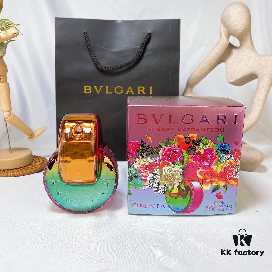 Bvlgari Omnia 2021 Limited Edition Coral Radiance EDT Rainbow Bottle - Fruity Floral Fragrance