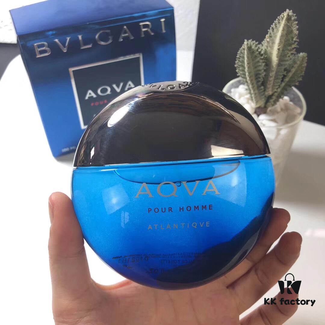 BVLGARI Aqua Atlantiqve Marine Musk Aquatic Blue Men's Perfume 100ML