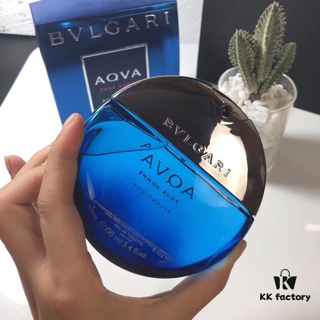 BVLGARI Aqua Atlantiqve Marine Musk Aquatic Blue Men's Perfume 100ML