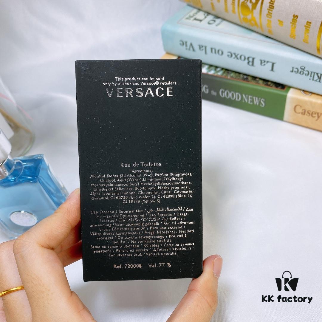 50ml 💕 Versace Pour Homme Eau de Toilette for Men 50ML, Hidden Tube, Fragrance Family: Fresh Citrus Aquatic Notes - Top Notes: Citron, Orange Blossom, Bergamot, Cereal. Middle Notes: Geranium, Hyacinth, Sage, Cedarwood. Base Notes: Tonga Bean, Musk, Amber.