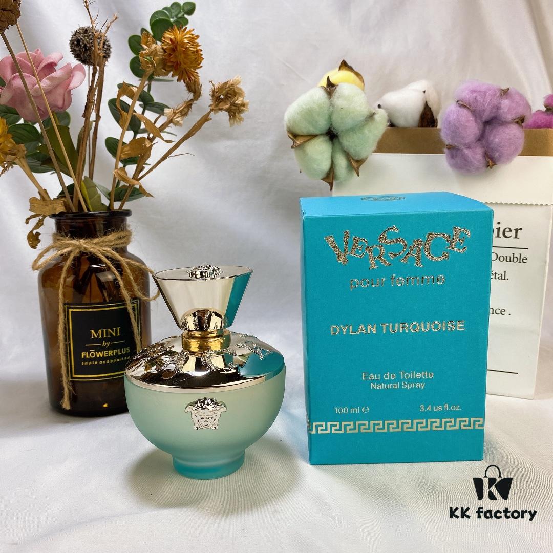 VERSACE DYLAN BLUE/Turquoise Versace Pour Femme Dylan Turquoise Women's Eau de Toilette 100ml
