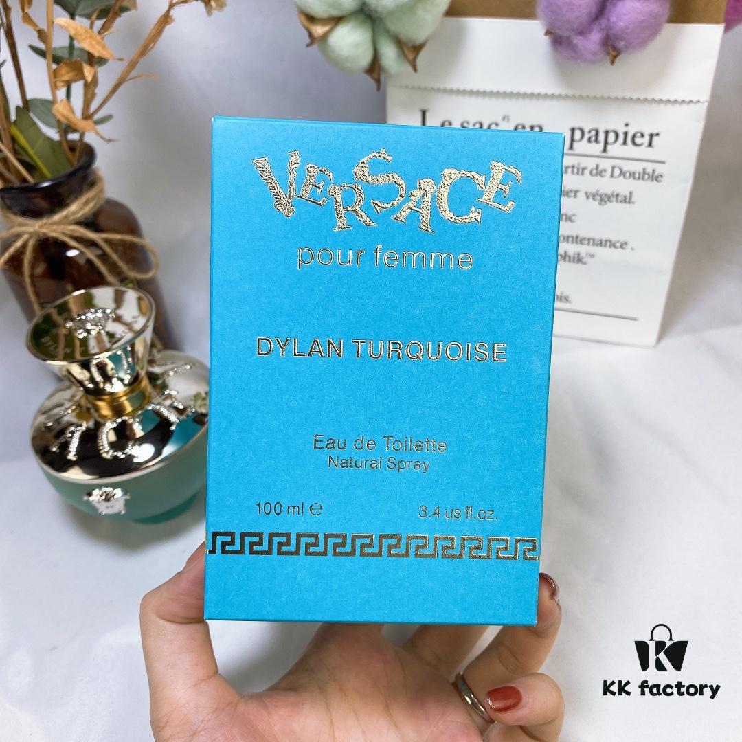 VERSACE DYLAN BLUE/Turquoise Versace Pour Femme Dylan Turquoise Women's Eau de Toilette 100ml
