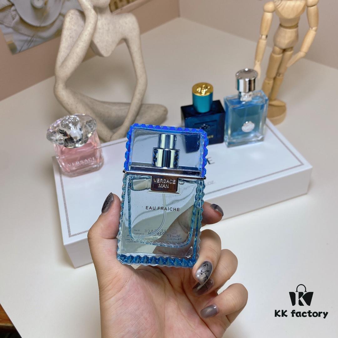 Versace Perfume Mini Set 30ml Four-Piece Set with Spray Nozzles