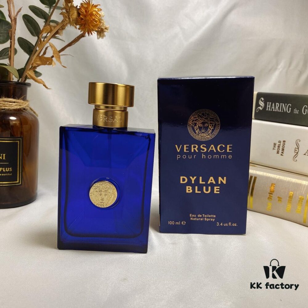 Original Counter Version Versace Pour Homme Dylan Blue EDT Eau de Toilette for Men 100ml