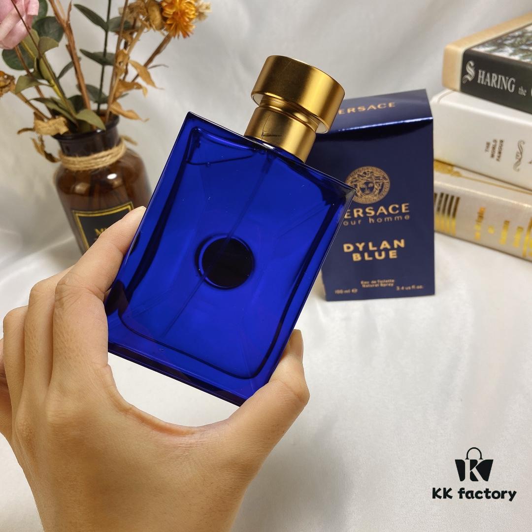 Original Counter Version Versace Pour Homme Dylan Blue EDT Eau de Toilette for Men 100ml