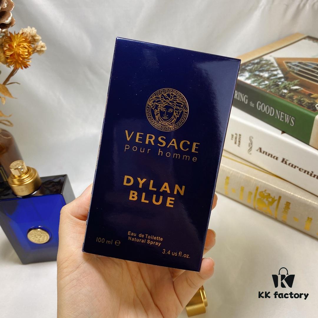 Original Counter Version Versace Pour Homme Dylan Blue EDT Eau de Toilette for Men 100ml