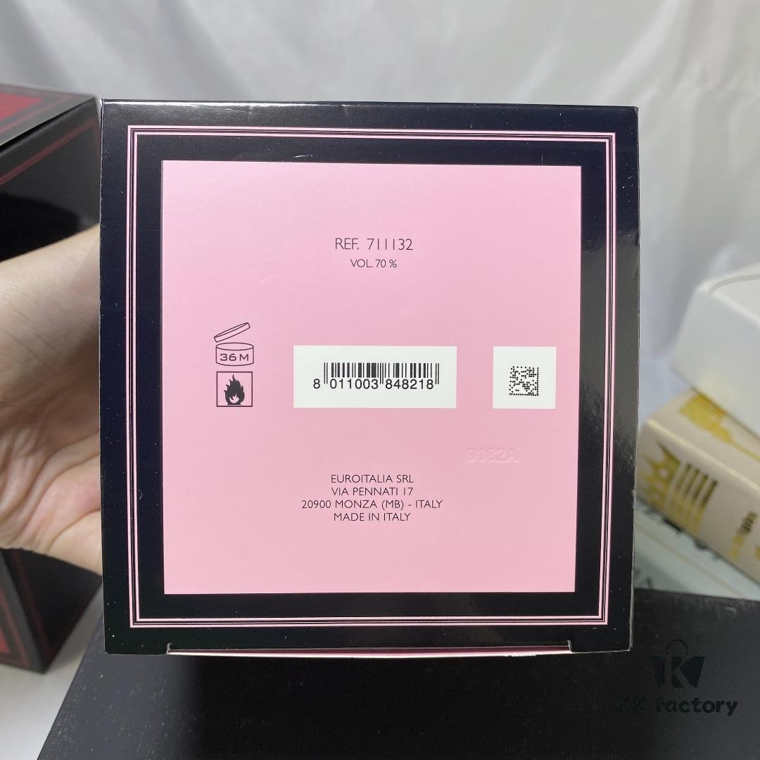 Versace 2020 New Pink Bottle Rose Perfume 100ml, Premium Wooden Box Packaging