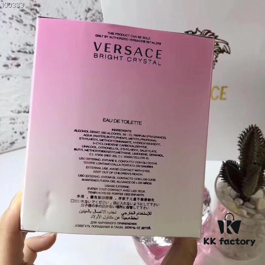 Versace Bright Crystal / Pink Crystal / Crystal Noir Women's Perfume 90ml