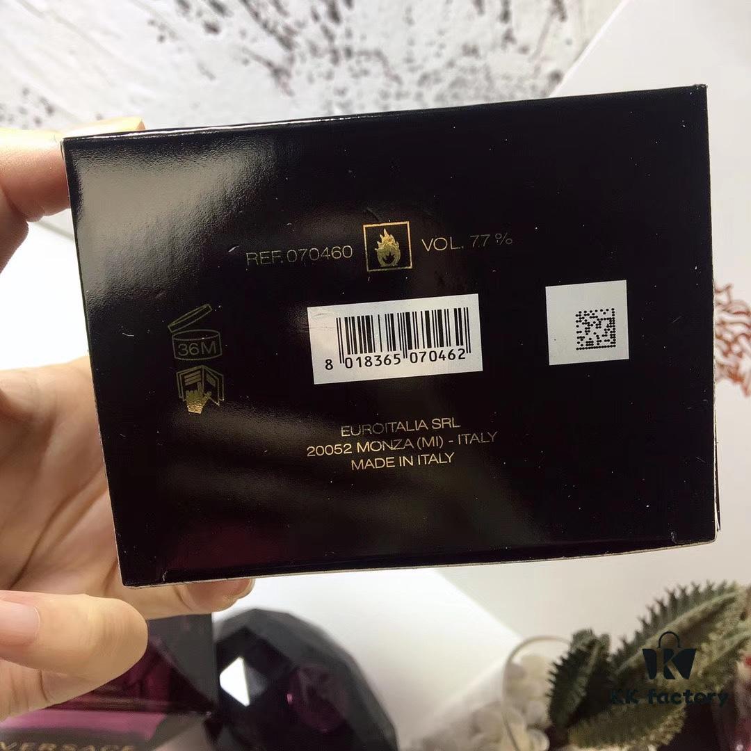 VERSACE Versace Crystal Noir Eau de Toilette for Women, 90ml