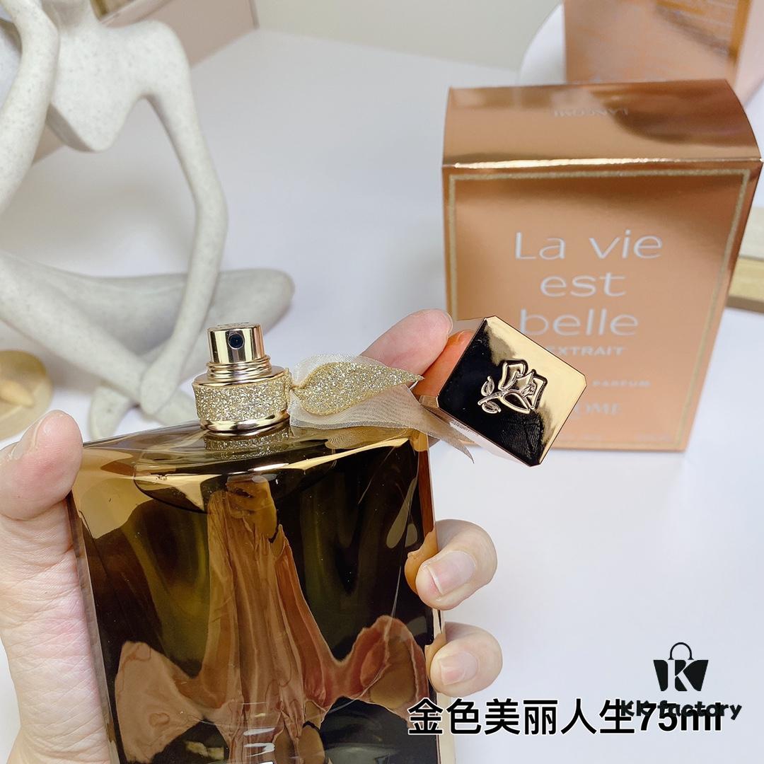 LANCOME Lancôme Limited Edition Golden Parfum Version La Vie Est Belle Women's Perfume 75ml