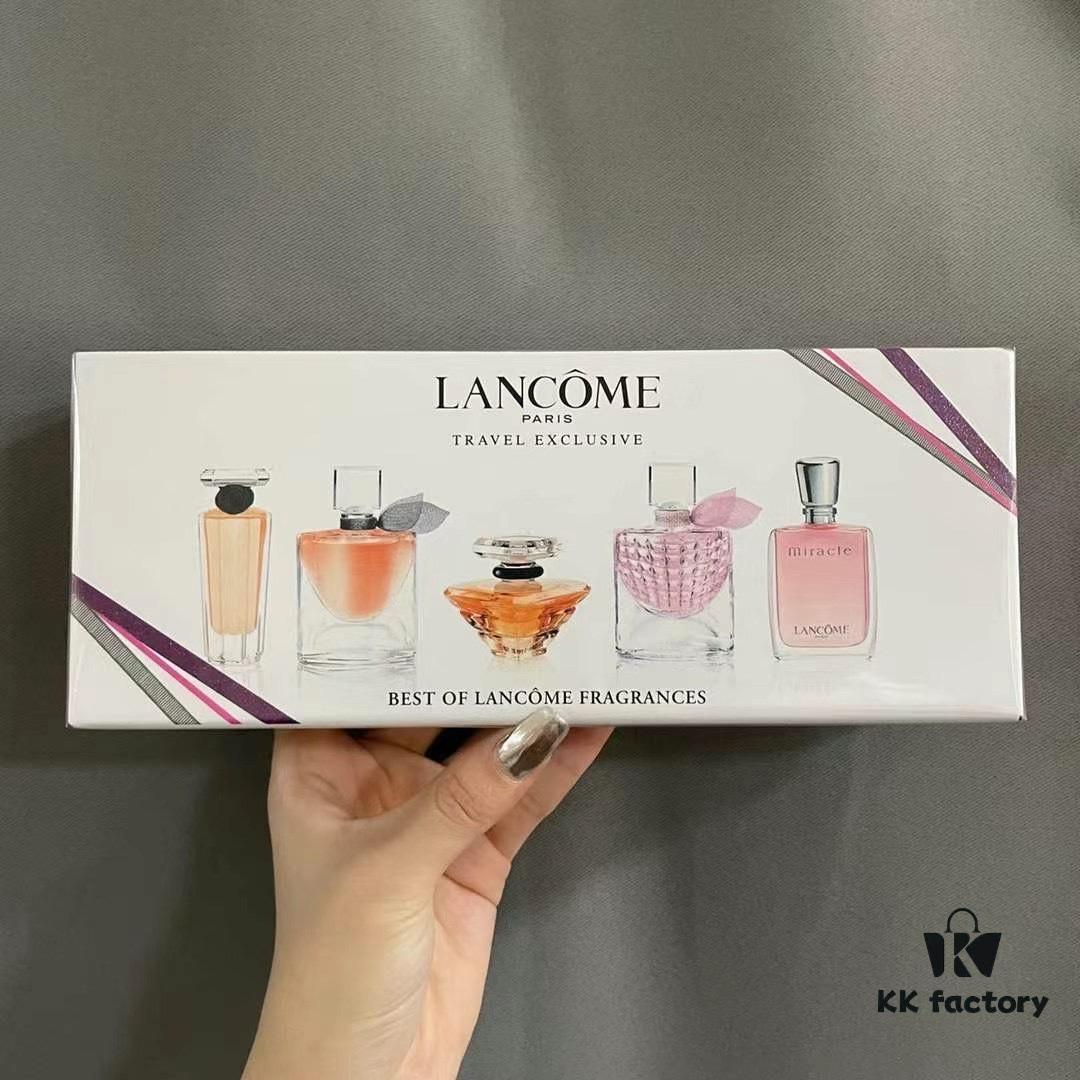 Lancôme Mini Perfume Set of 5 Pieces – Midnight Rose 5ml + La Vie Est Belle 4ml + L'Amour Toujours 7.5ml + La Vie Est Belle 4ml + Miracle 5ml