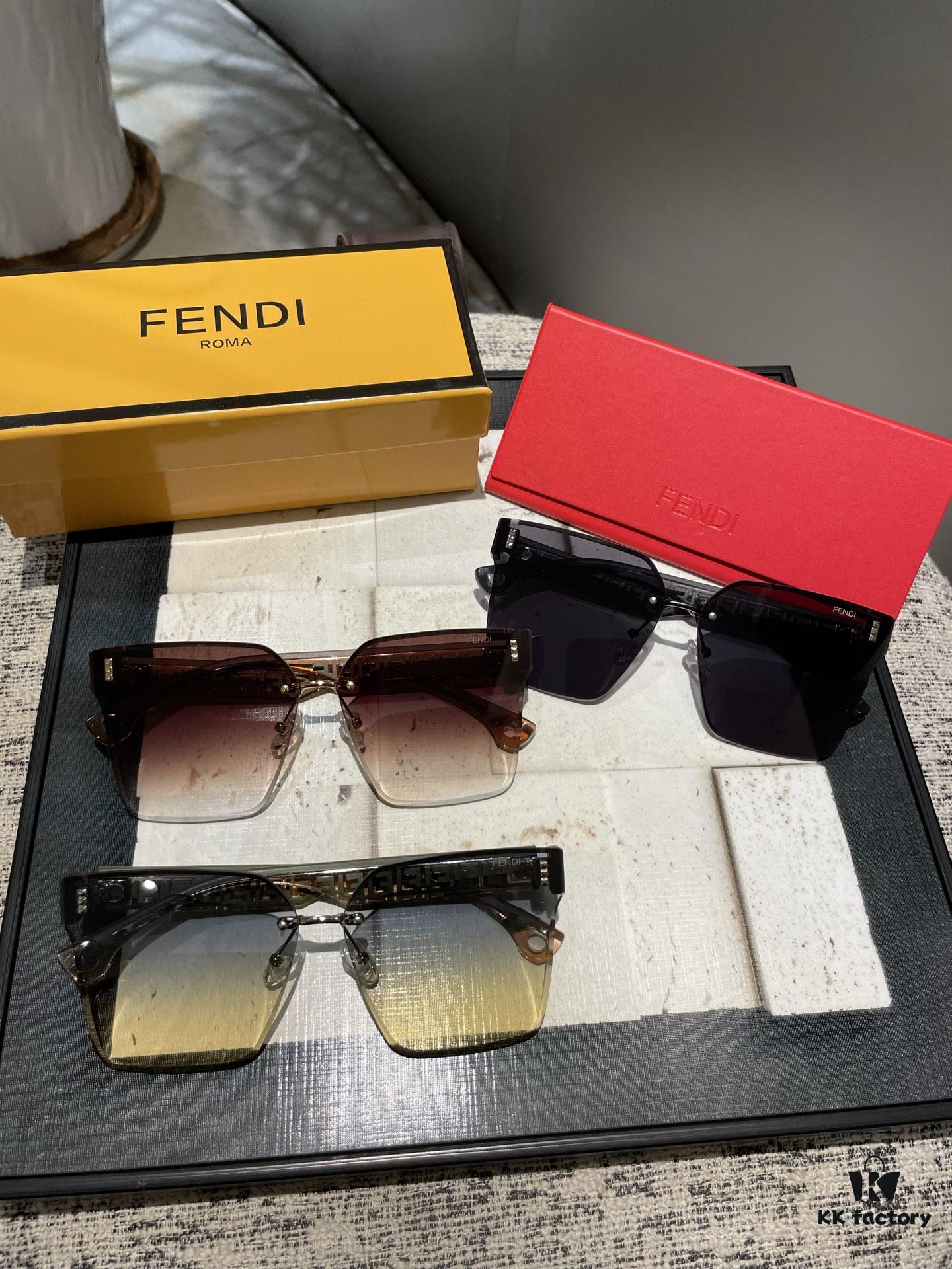 Fendi💌 Polarized Resin Sunglasses😎 New Style Chanel-Inspired Sun Glasses Reduce Glare🥰 Block Harmful Light and Radiation😊 Essential for Travel, Outings, and Stylish Outfits🌸 Suitable for Driving as Well🧐 Brand Philosophy - Trends Come and Go, but Style Remains Eternal🥳 6115 Eyewear Sunglasses