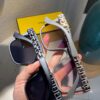 Fendi Polarized Metal Women's Sunglasses