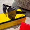 Fendi Polarized Resin Sunglasses New Style Chanel-Inspired Sun Glasses Reduce Glare, Block Harmful Radiation, Essential for Travel and Daily Wear, Suitable for Driving