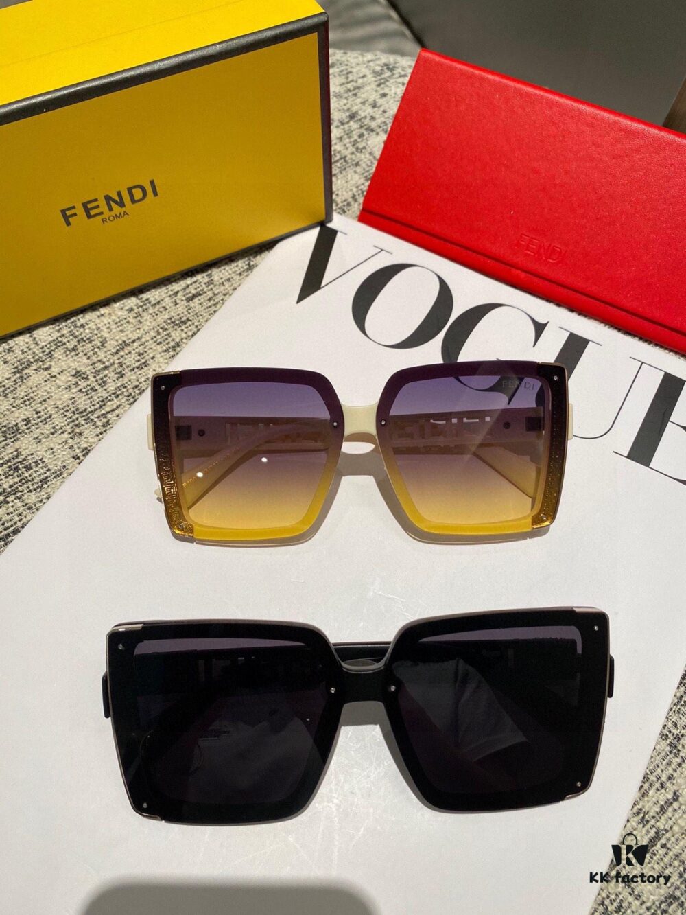 Fendi Postaloy Polarized Sunglasses 😎 New Stylish Chic Sun Glasses to Reduce Glare, Block Harmful Radiation 🥰 Essential Fashion Accessory for Travel and Daily Wear 🌸 Perfect for Driving 🧐 Brand Philosophy - Trends Come and Go, Style Remains Forever 🥳 6115 Eyewear