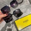 Fendi Women's Polarized Sunglasses 🕶️ Fashionable Face-Framing Luxury Style Trendy Design Recommended from Live Stream (6071)