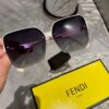 Fendi Women's Polarized Sunglasses 🕶️ Fashionable Face-Framing Luxury Style Trendy Design Recommended from Live Stream (6071)