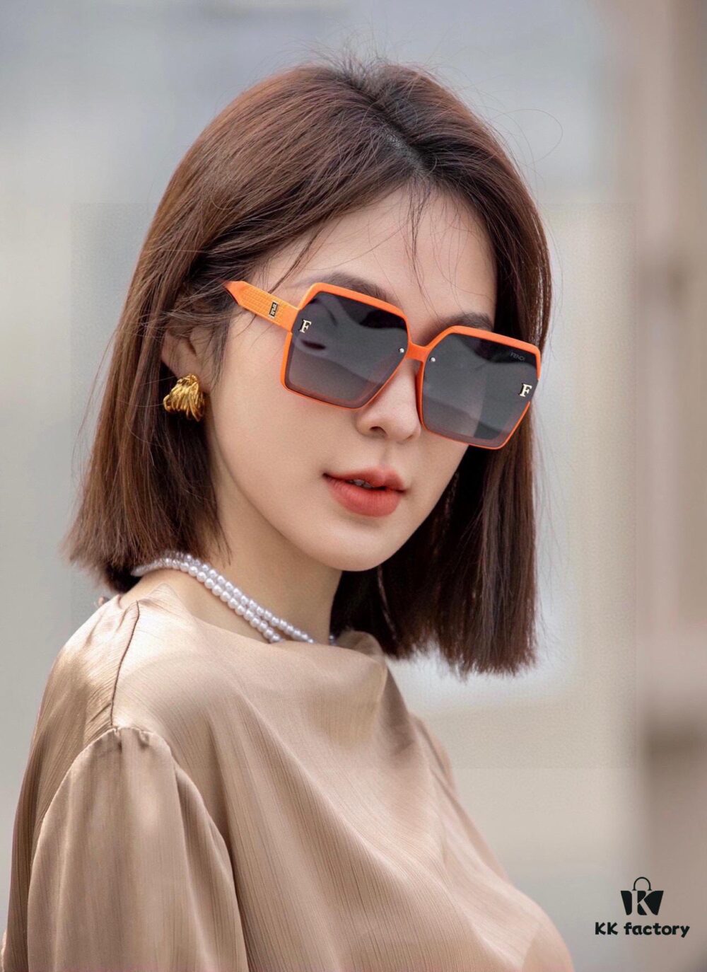 Fendi Polarized Resin Sunglasses New Arrival Small Fragrance Sun Glasses Reduce Glare and Block Harmful Radiation Light Perfect for Travel Fashion and Daily Wear Great for Driving