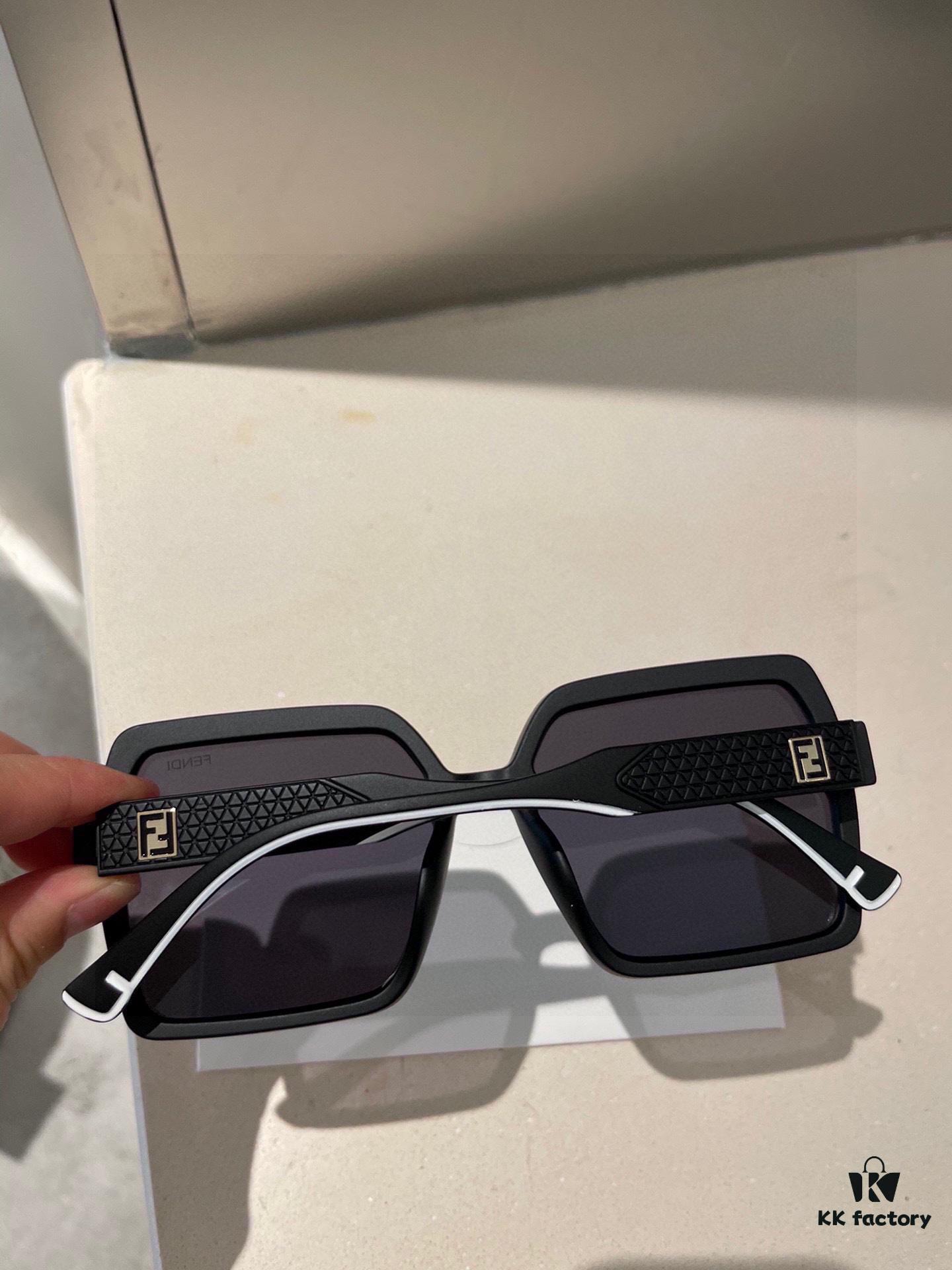 Fendi Polarized Resin Sunglasses New Arrival Small Fragrance Sun Glasses Reduce Glare and Block Harmful Radiation Light Perfect for Travel Fashion and Daily Wear Great for Driving