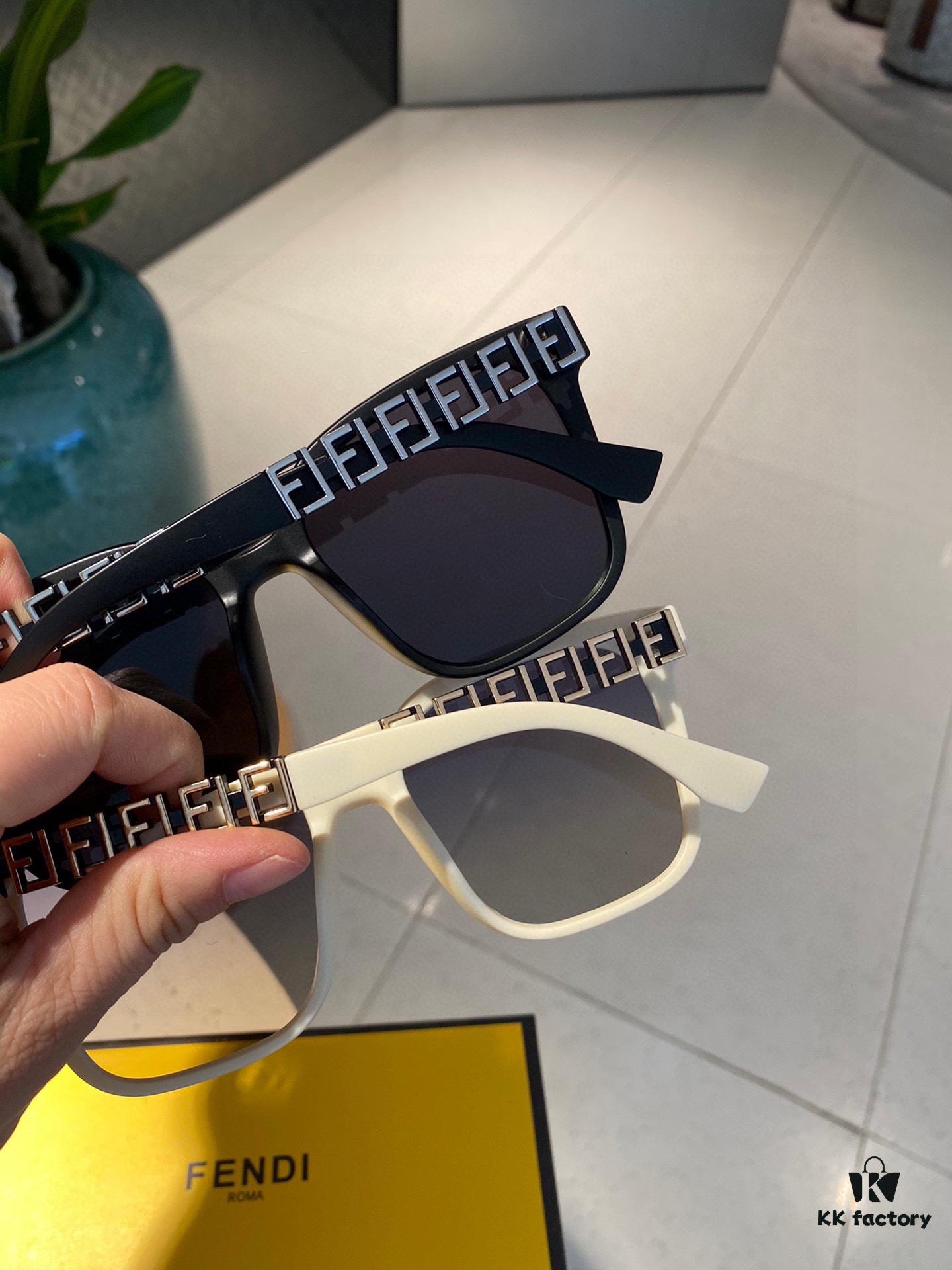 Fendi Polarized Metal Women's Sunglasses