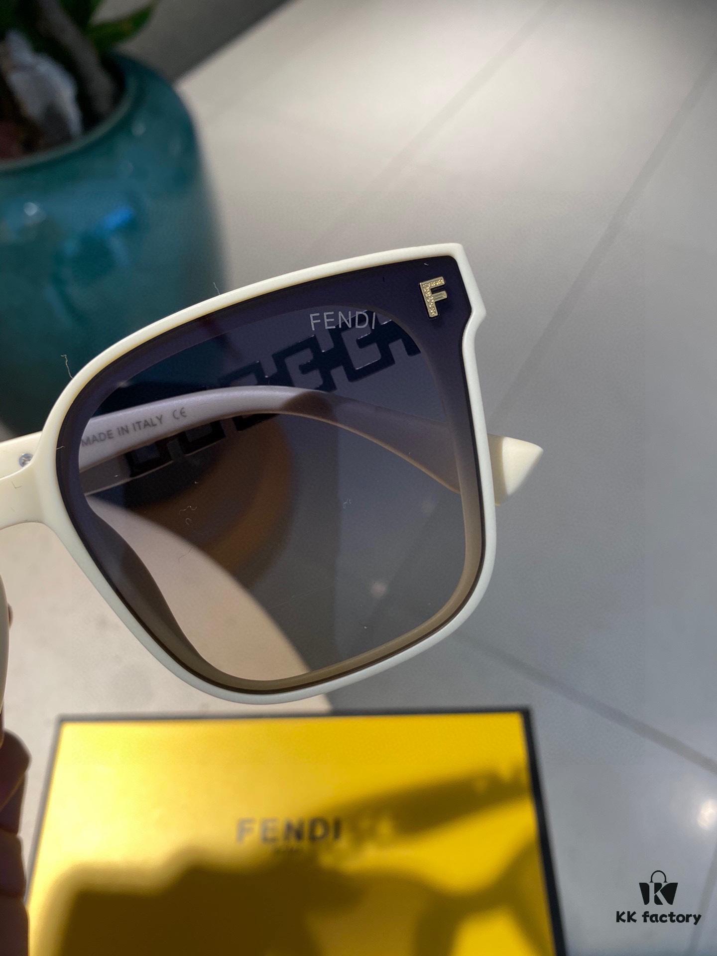 Fendi Polarized Metal Women's Sunglasses