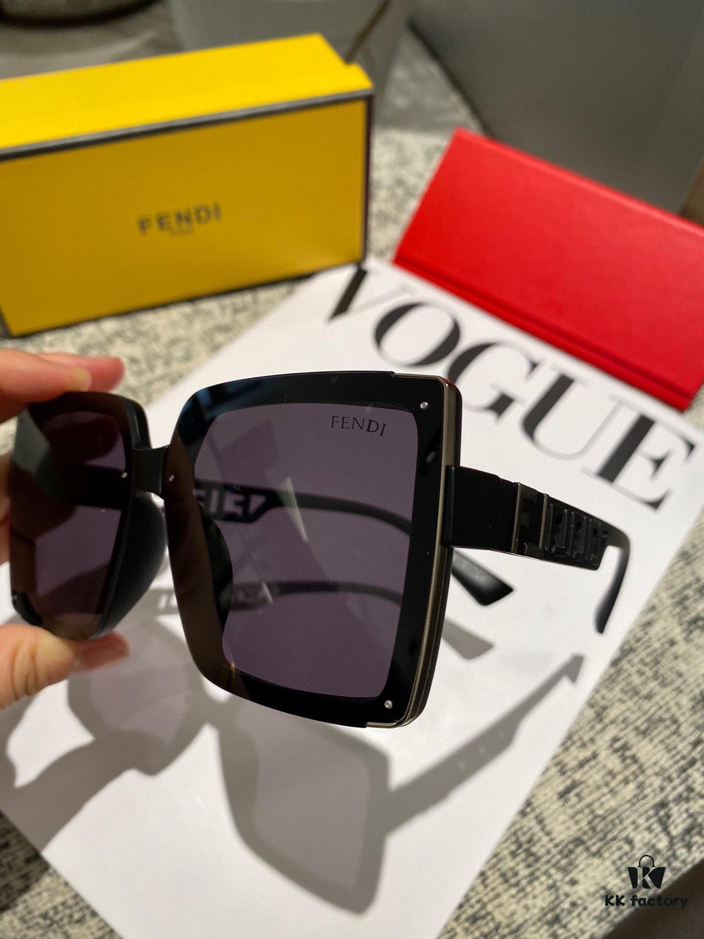 Fendi Postaloy Polarized Sunglasses 😎 New Fashion Stylish Sun Glasses, Reduce Glare and Block Harmful Radiation 🥰 Essential for Travel, Outfits, and Driving 🌸