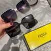 Fendi Women's Polarized Sunglasses 🕶️ Fashionable Face-Framing Designer Style, Trendy Look, Live Stream Recommended Model (6071)
