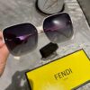 Fendi Women's Polarized Sunglasses 🕶️ Fashionable Face-Framing Designer Style, Trendy Look, Live Stream Recommended Model (6071)