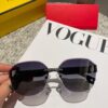 High-Definition Fendi Nylon Polarized Sunglasses for Women