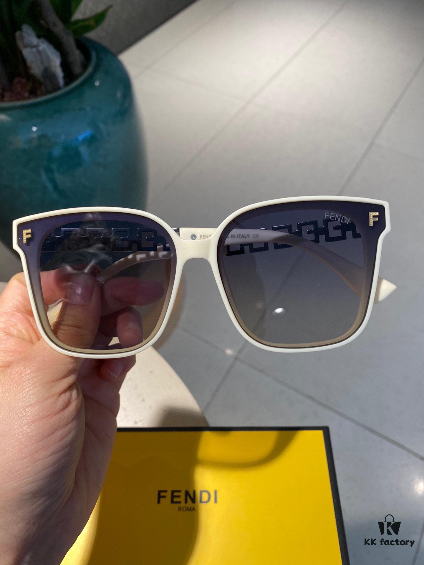Fendi Polarized Metal Women's Sunglasses