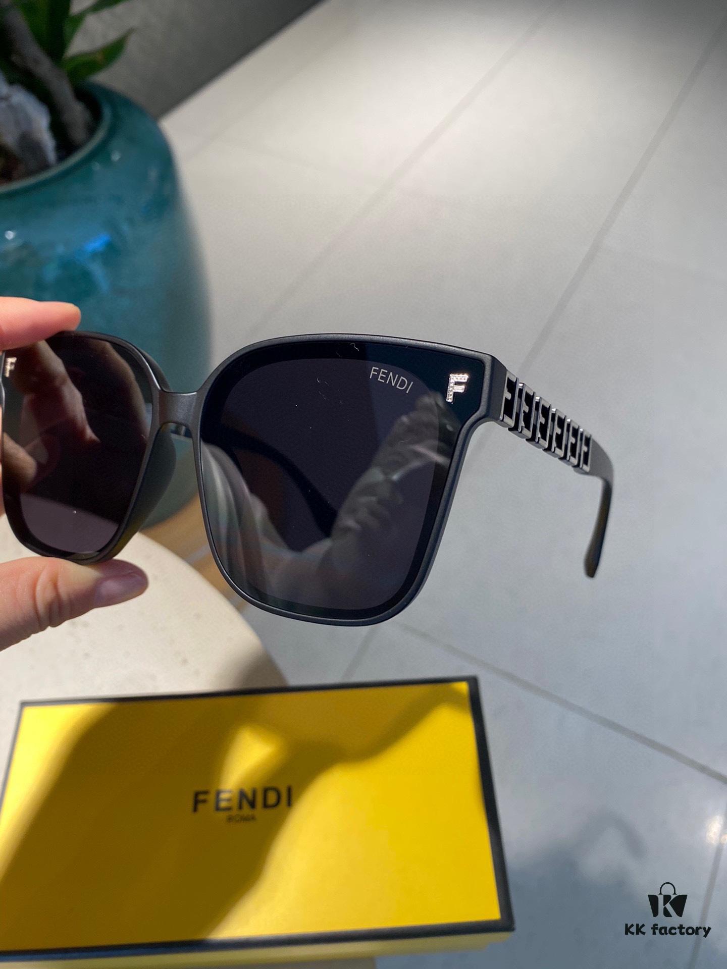 Fendi Polarized Metal Women's Sunglasses