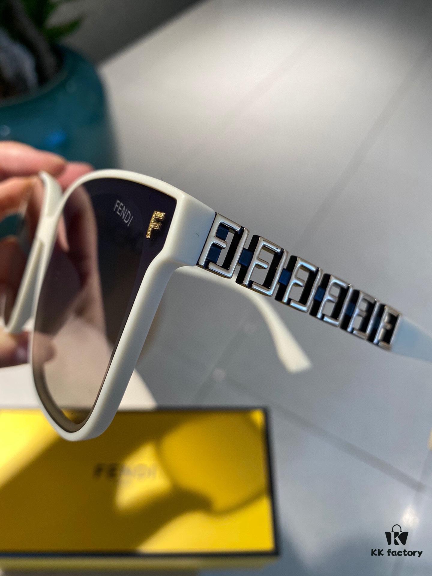 Fendi Polarized Metal Women's Sunglasses