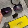 Fendi Women's Polarized Sunglasses 🕶️ Fashionable Face-Framing Designer Style Trendy Look Live-Stream Recommended Model (6071)