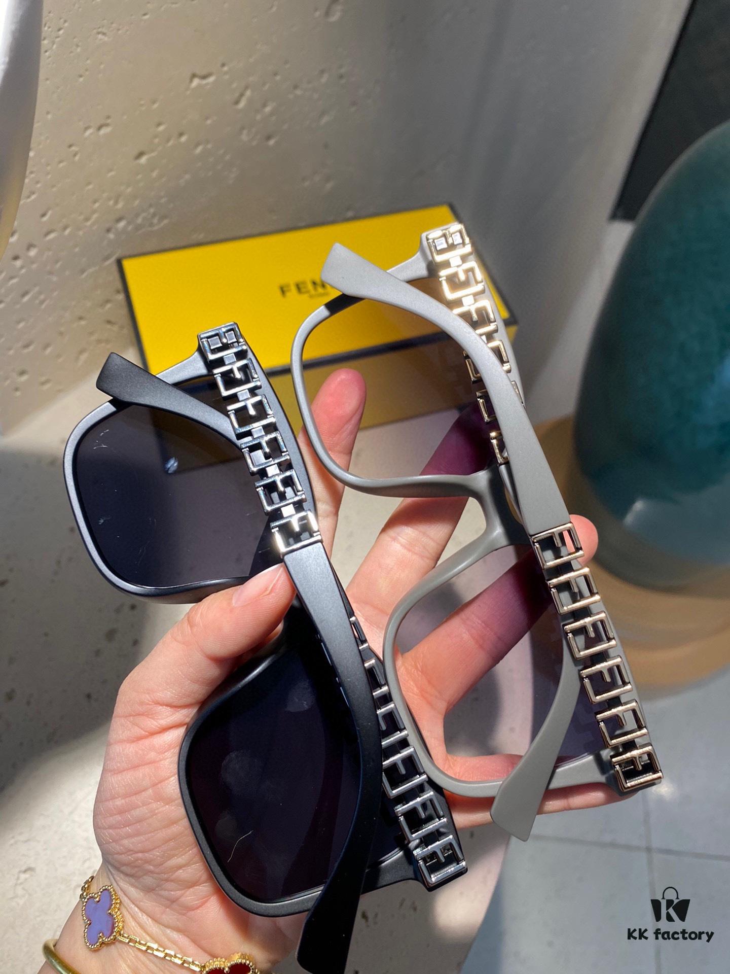 Fendi Polarized Metal Women's Sunglasses