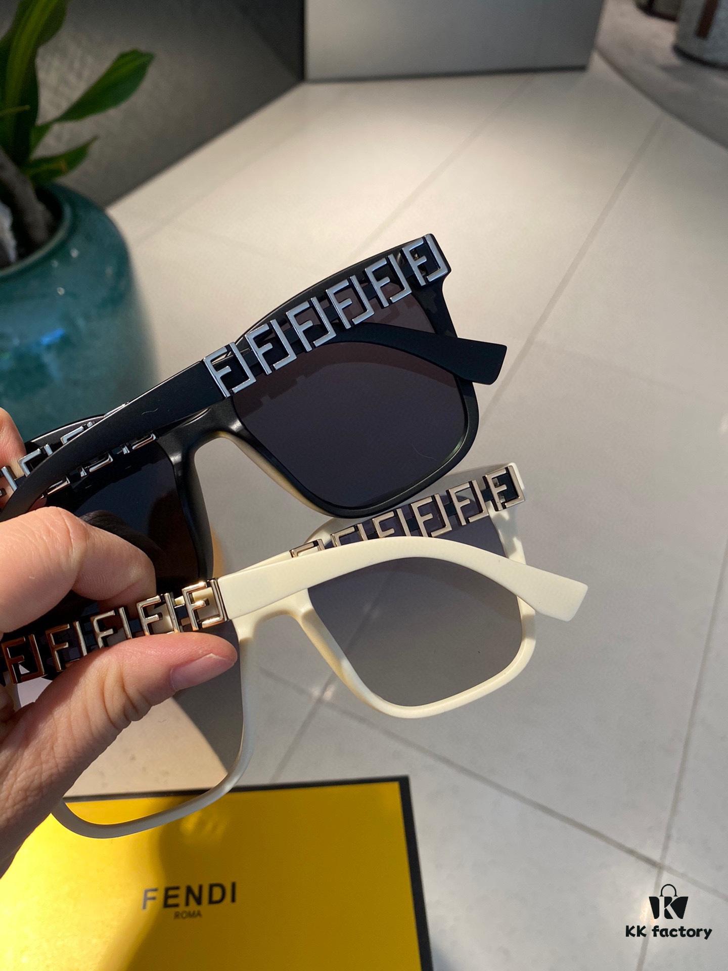 Fendi Polarized Metal Women's Sunglasses