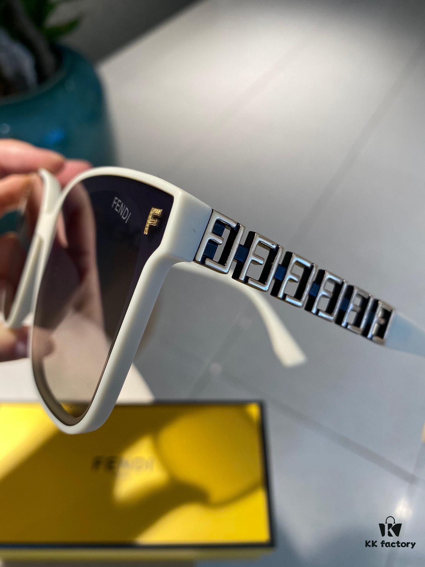 Fendi Polarized Metal Women's Sunglasses