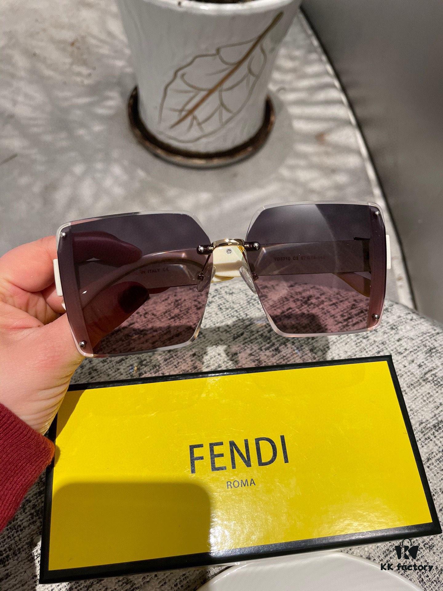 Fendi 💫 Polarized 💫 Fashionable and Elegant Sunglasses for Women