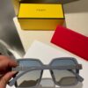 Fendi Women's Polarized Sunglasses 🕶️ Fashionable Face-Framing Designer Style Trendy Sunglasses Live-Stream Recommended Model (6109)