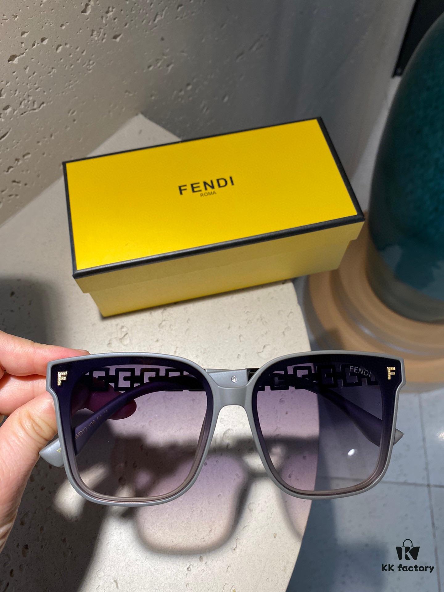 Fendi Polarized Metal Women's Sunglasses