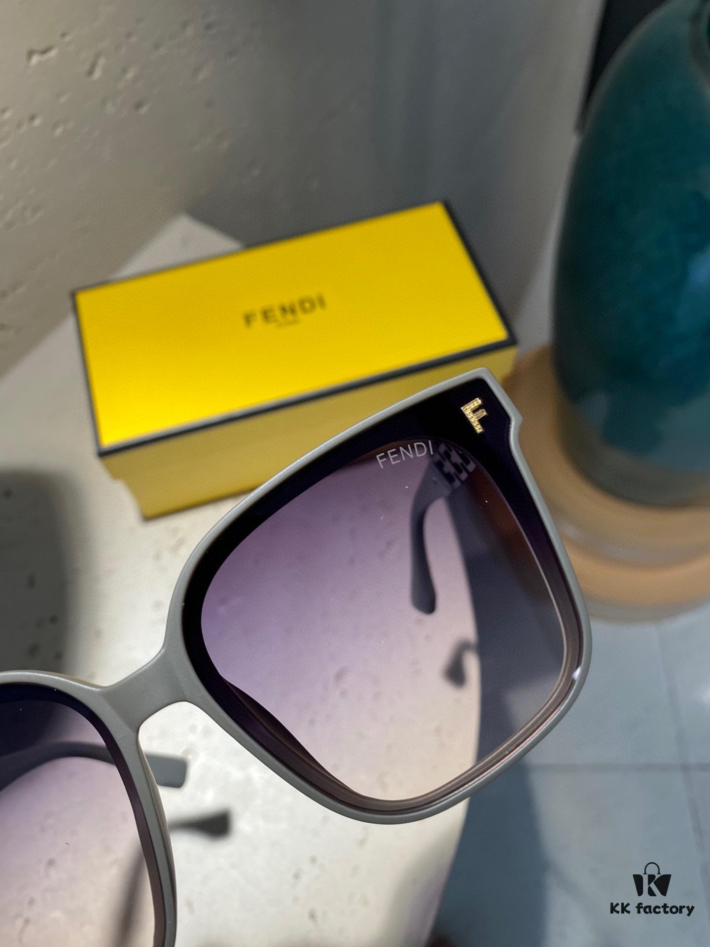 Fendi Polarized Metal Women's Sunglasses