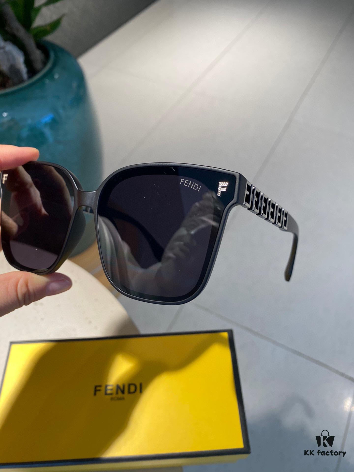 Fendi Polarized Metal Women's Sunglasses
