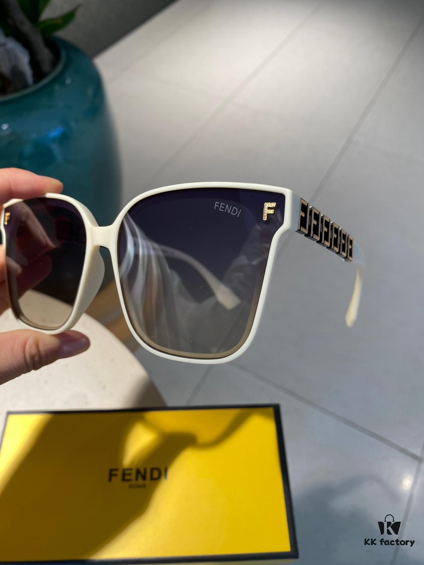 Fendi Polarized Metal Women's Sunglasses