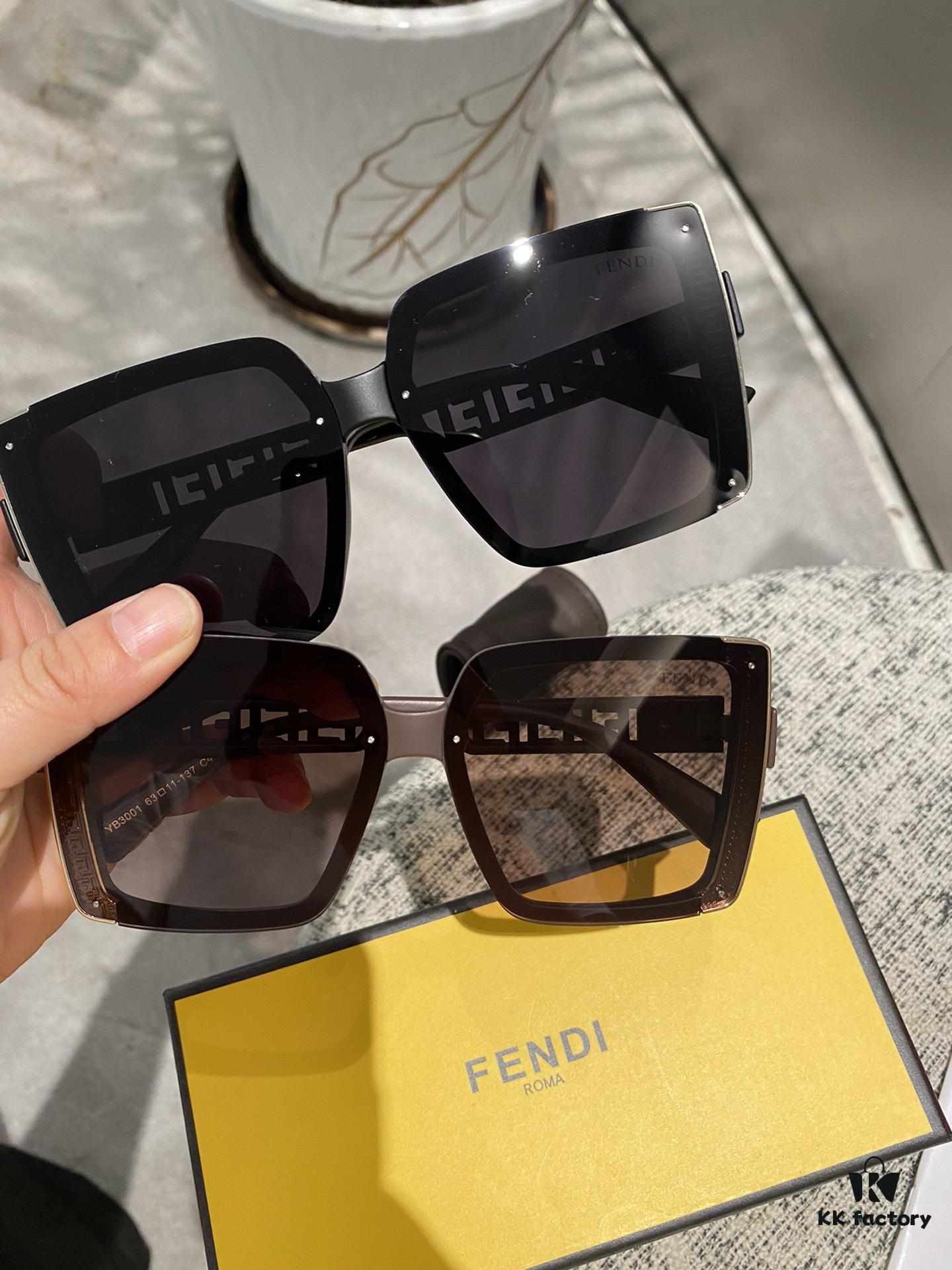 Fendi Polarized Resin Sunglasses 😎 New Style Chanel-Style Sun Glasses, Reduce Glare, Block Harmful Rays and Radiation 🥰 Essential for Travel and Outfit Pairing 🌸 Suitable for Driving 🧐 Brand Philosophy - Trends Come and Go, but Style Remains Eternal 🥳 6115 Eyewear
