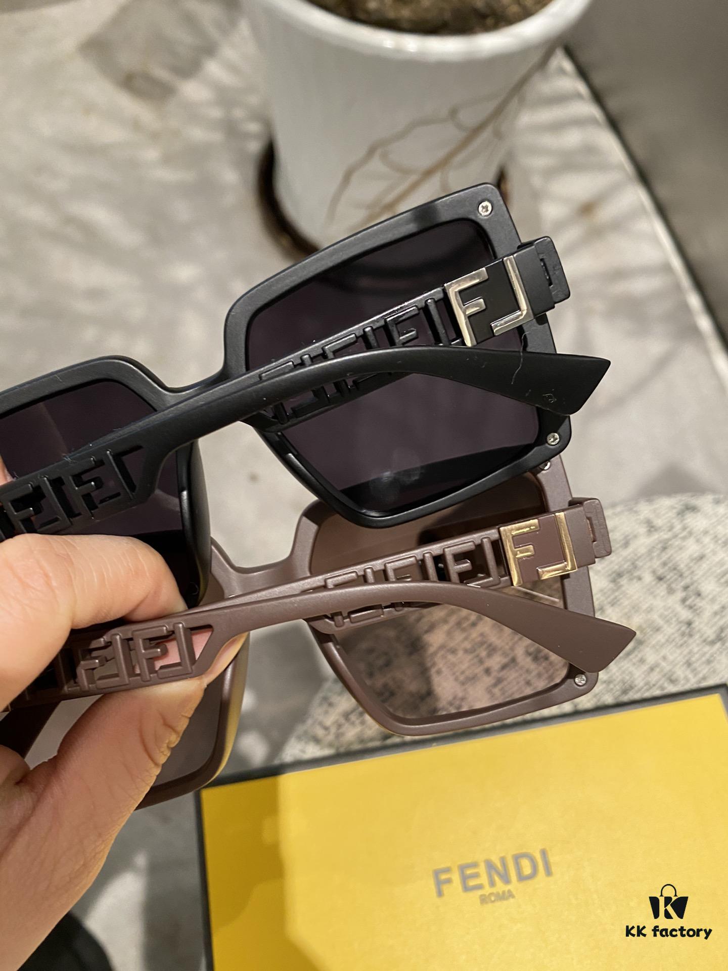 Fendi Polarized Resin Sunglasses 😎 New Style Chanel-Style Sun Glasses, Reduce Glare, Block Harmful Rays and Radiation 🥰 Essential for Travel and Outfit Pairing 🌸 Suitable for Driving 🧐 Brand Philosophy - Trends Come and Go, but Style Remains Eternal 🥳 6115 Eyewear