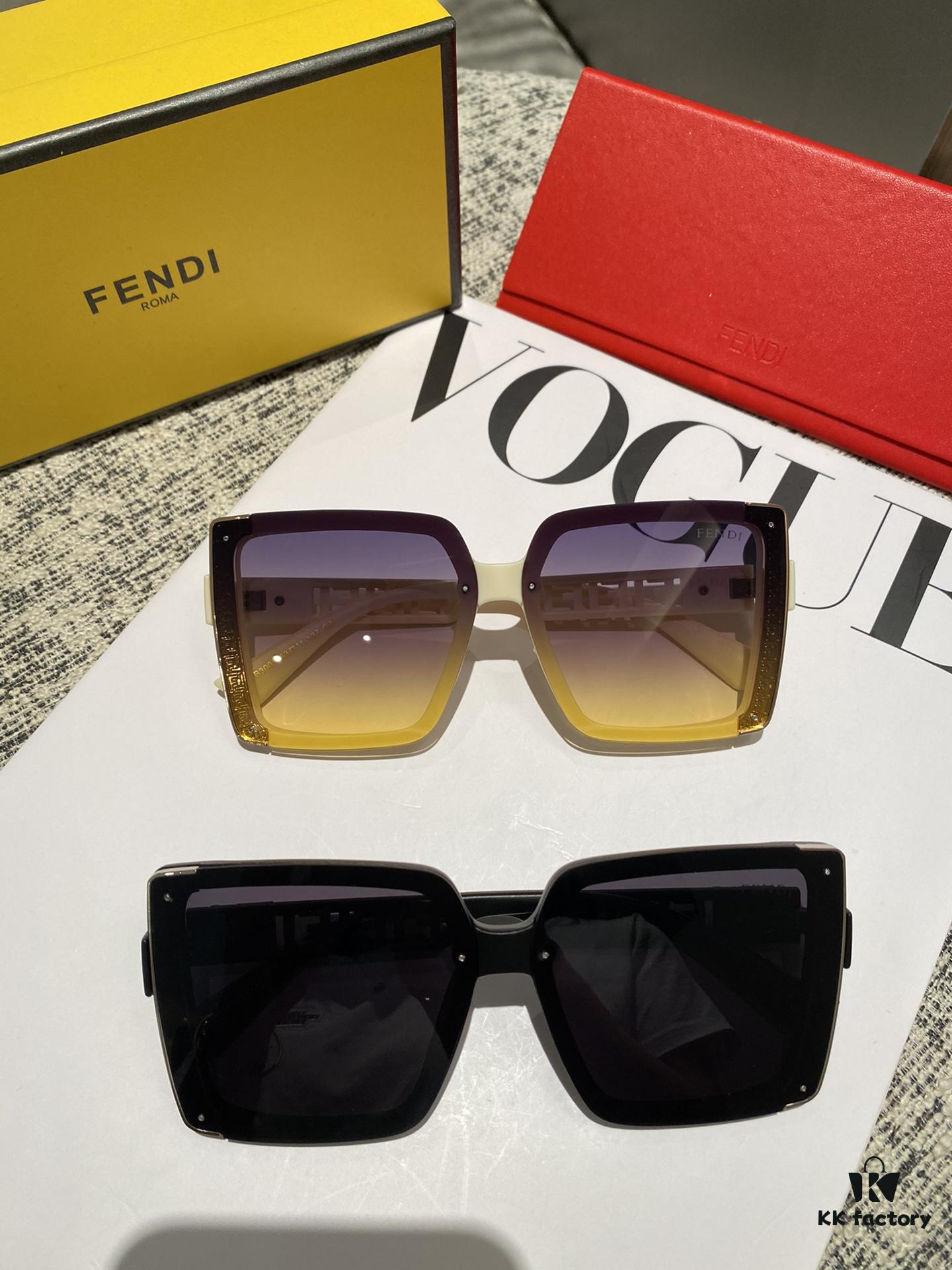 Fendi💌 Polarized Resin Sunglasses😎 New Style Chic Sun Glasses Reduce Glare, Block Harmful Radiation, Essential for Travel and Daily Wear🌸 Perfect for Driving 🧐 Brand Philosophy - Trends Come and Go, but Style Remains 🥳 3001 Eyewear