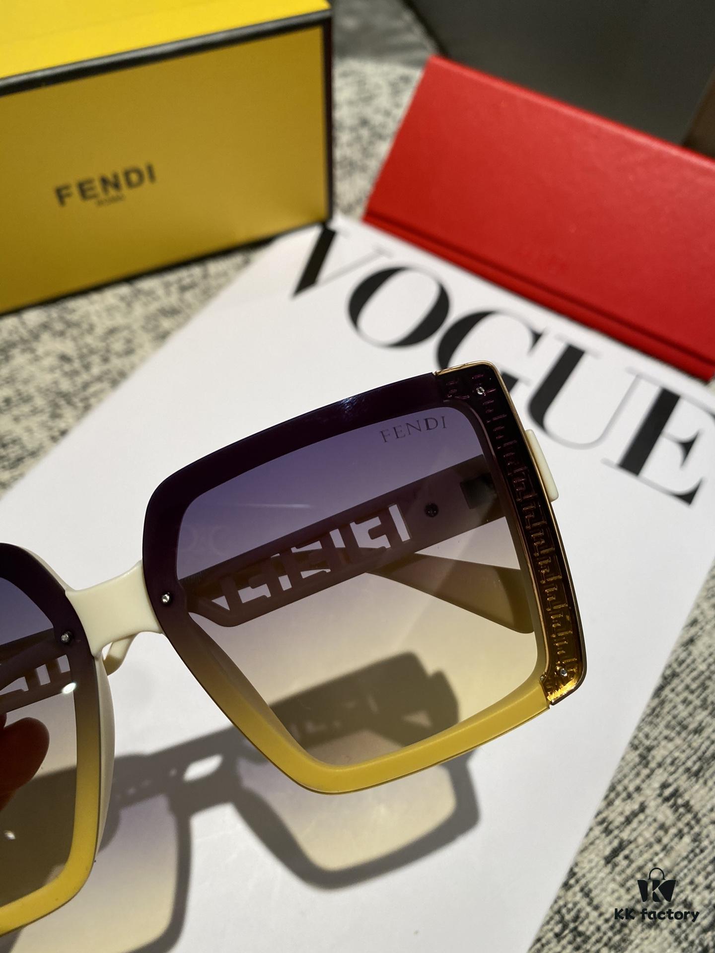 Fendi💌 Polarized Resin Sunglasses😎 New Style Chic Sun Glasses Reduce Glare, Block Harmful Radiation, Essential for Travel and Daily Wear🌸 Perfect for Driving 🧐 Brand Philosophy - Trends Come and Go, but Style Remains 🥳 3001 Eyewear